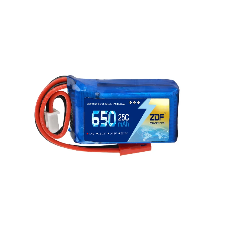 ZDF 1S 2S 3S 3,7V 7,4V 11,1V 650 mAh 25c lipo batéria pre mini airsoft pištoľ deväť orla 250 Mini s pevným krídlom RC RC