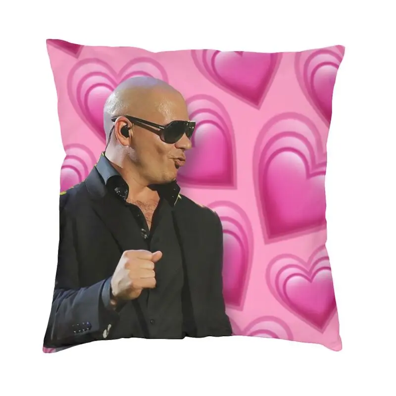 Zdravý pitbull nordický hádzanie vankúšov kryty dekorácie salón Mr World Rapper Singer Sofa vankúše 45x45 cm vankúše
