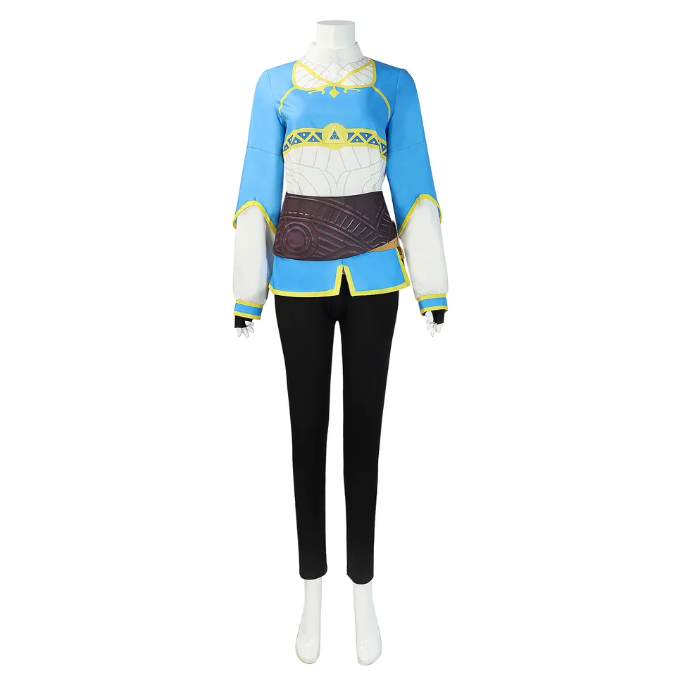 Zelda princezná Breath of the Wild Cosplay kostým dospelých dievčat Halloween Carnival Cosplay Zelda Prispôsobené oblečenie