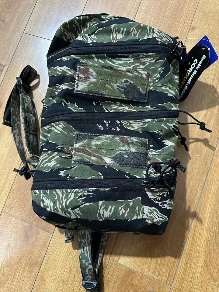 Zelený tiger spot Outdoor Sports SS štýl Kompaktné dvojité ramenné dochádzajúce dochádzajúce lekárske tašky