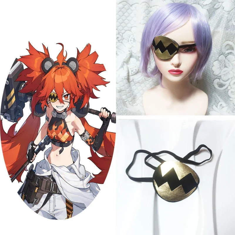 Zenless zóna nula koleda belobog cosplay eye patš