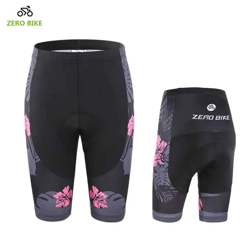 Zerobike New Quick Dry 3D Gél Čalúnené cyklistické šortky Ženy letné športové mtb bicykle odevy elastické tesné ropa ciclismo s-xl