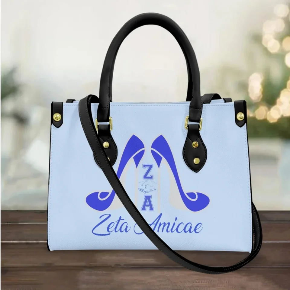 Zeta Amicae Luxusný dizajnér Pu Leather Tote Tašky Top rukoväť neformálne poslovie tašky Social Party darček módne ramenné kabelky