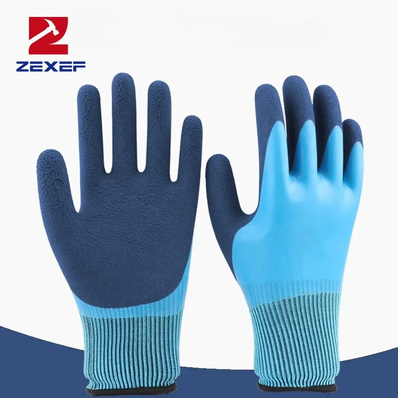 Zexef záhradné rukavice v prepichnutí latex odolné v latex