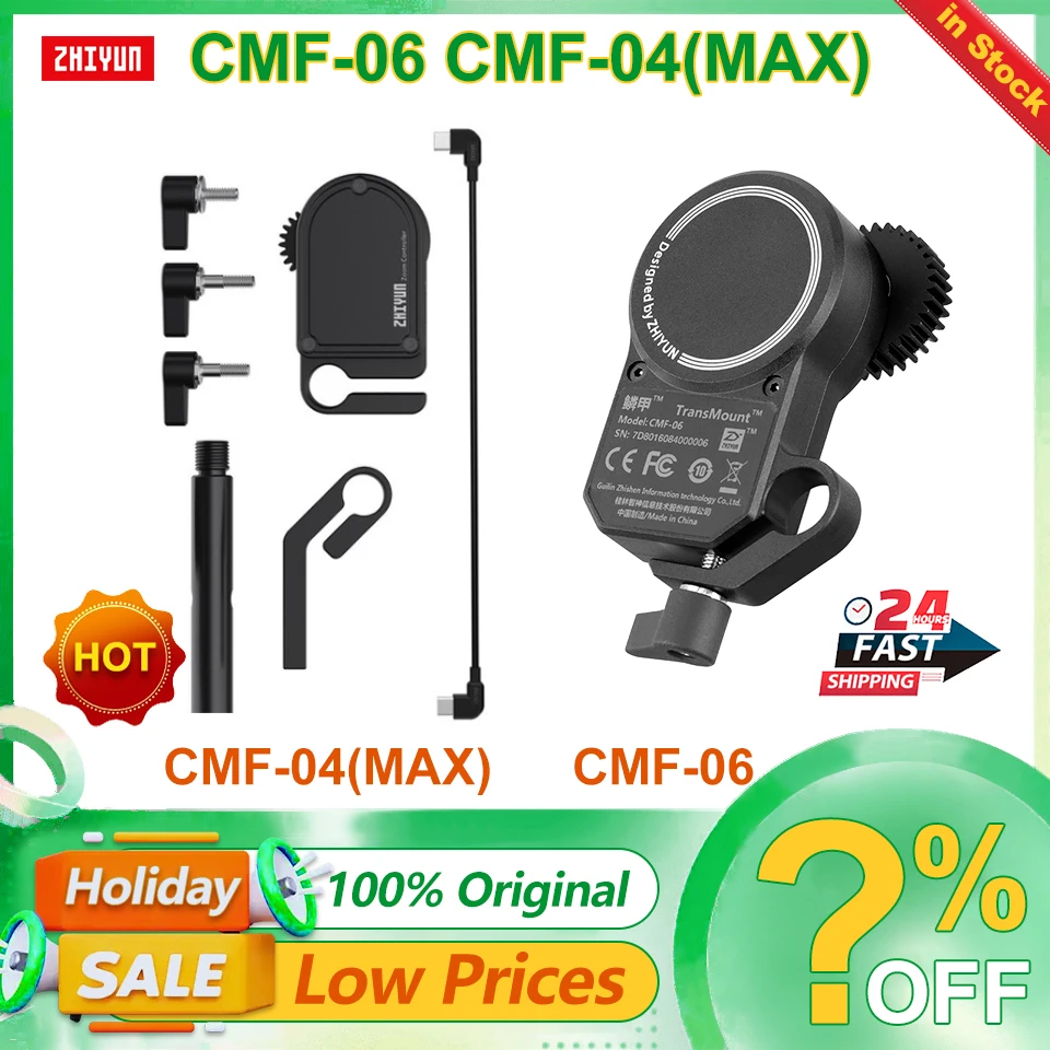 Zhiyun CMF-06 CMF-04 (max) Servo Sledujte Focus a priblíženie kombo súprav pre príslušenstvo 3S Pro Weebill S Gimbal Handheld Stabilizer