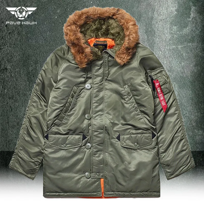 Zima N3B Polar Where Cotton Parkas Men s kapucňou vonkajšie trekingové poľovníctvo Holding turistické bundy nákladu stredne dlhý veterný breaker