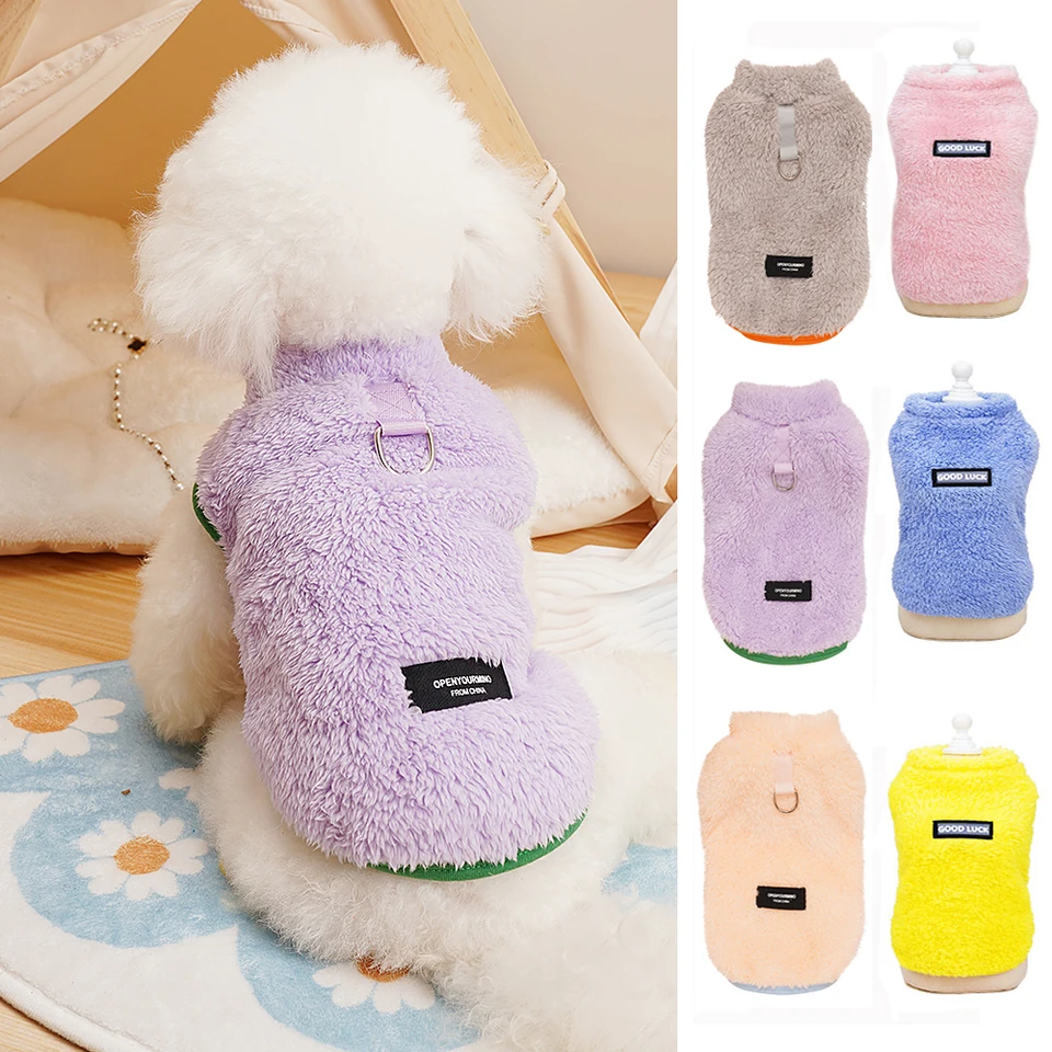 Zima teplá malá mačka oblečenie mäkké fleece domáce zvieratá šteniatko pre malé stredné psy Cats Chihuahua Yorkie kostým