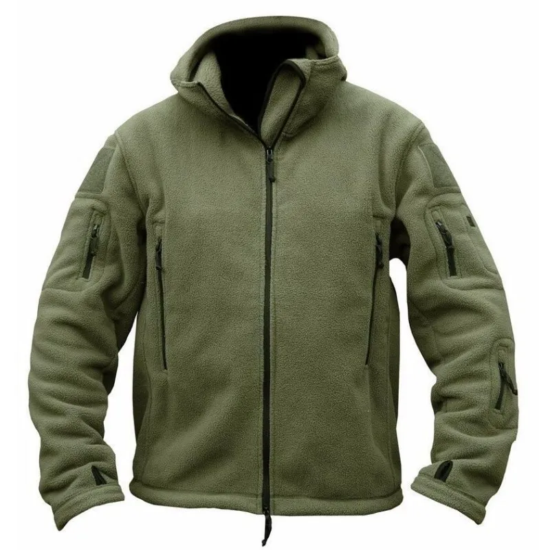 Zimná fleece bunda Pánska športová bunda fleece vonkajšia športová turistická polárna bunda