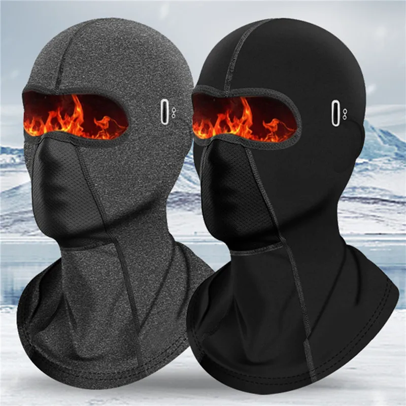 Zimná fleece na celú tvár kryt tváre balaclava klobúk cs zimné lyžiarske cyklistické klobúky šatka kapucňa vonkajšia športová teplá tvár Masky