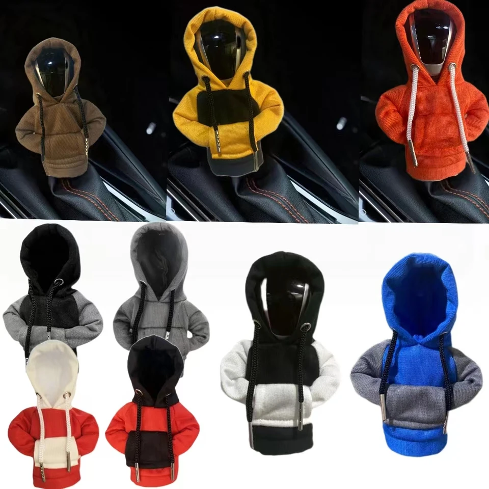 Zimná kapucňa Shift Shift Cover Fashion Hoodies Case Cover Cover Cover Interiér prevodovku prevodovku s radením páky gombíky