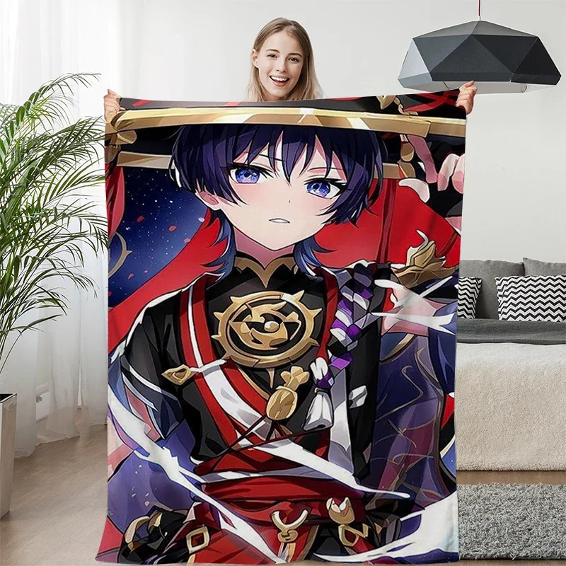 Zimná pohovka prikrývky King Veľkosť Scaramouche Warm Bed Fleece Camping Custom Dospelý spánok Fluffy Mäkké prikrývky mikrovlákna
