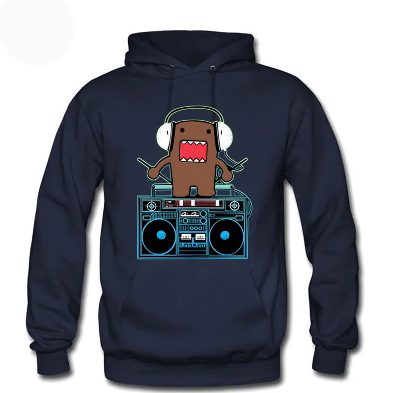 Zimné domo kun dj domo muži ženy mikiny mikiny kapucňové súpravy pullover unisex nadmerne veľtrhové vianočné mikiny mikina 2xl