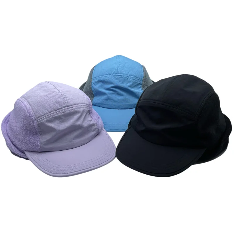 Zimné teplé vrstvenie Fleece Fleece plyšové lyžiarske lyžiarske klobúky s klobúkom s ušimi uší Ushanka Czapka Zimowa Męska Bomber Caps