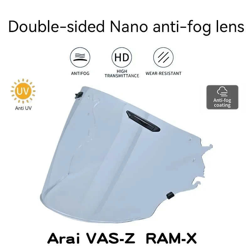 Zimný priezor pre Arai Vas-Z Ram-X VZ-RAM VZ SZ R VAS SZ-R EVO Motocykel Motocykel Motocykla Nano-FOG UV Motor