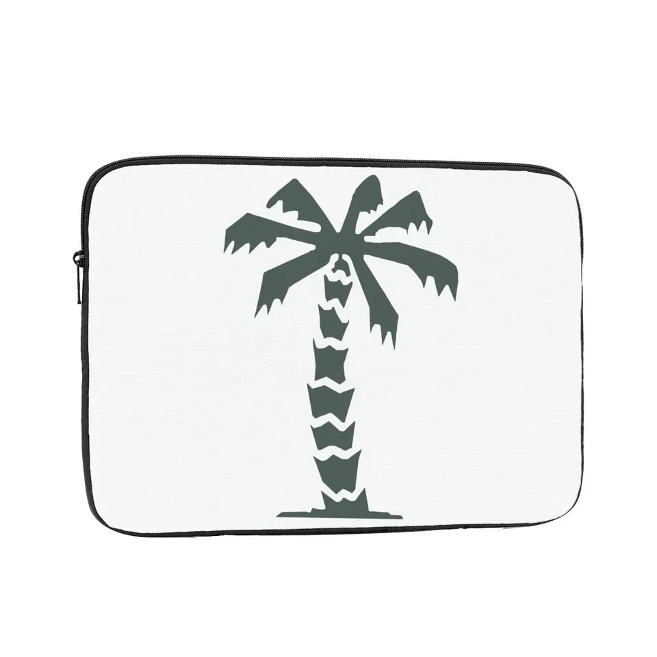 Zipper notebook notebook vrecká puzdro Afrika Korps Palm Tree Tablet Bag Ruckve 10 12 13 15 17 palcová vrecká s nárazom