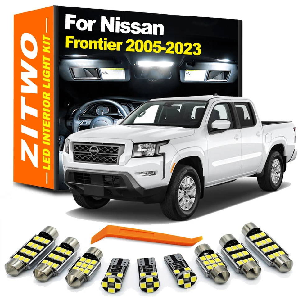 ZITWO 10PCS CAR žiarovka LED interiérové ​​svetlo LISTNÉ SPEAT LAMP pre NISSAN Frontier 2005- 2017 2018 2019 2020 2021 2022 2023