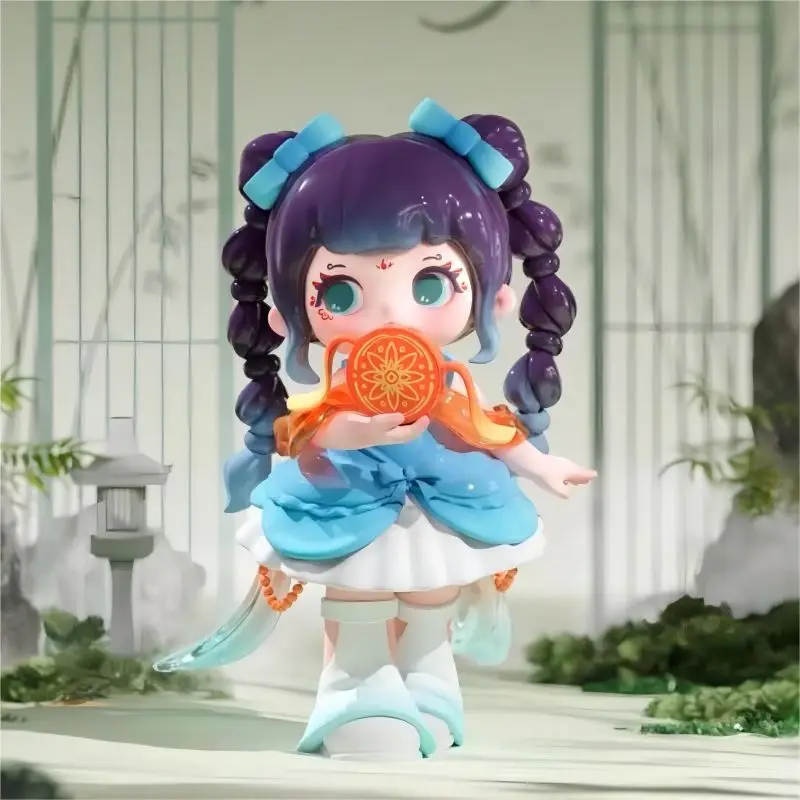Ziyuli maľba ako sen čínsky štýl séria Series Blind Box Cute Action Figure Tajyry Box Kawaii Doll Desktop Ornament Girl Gift