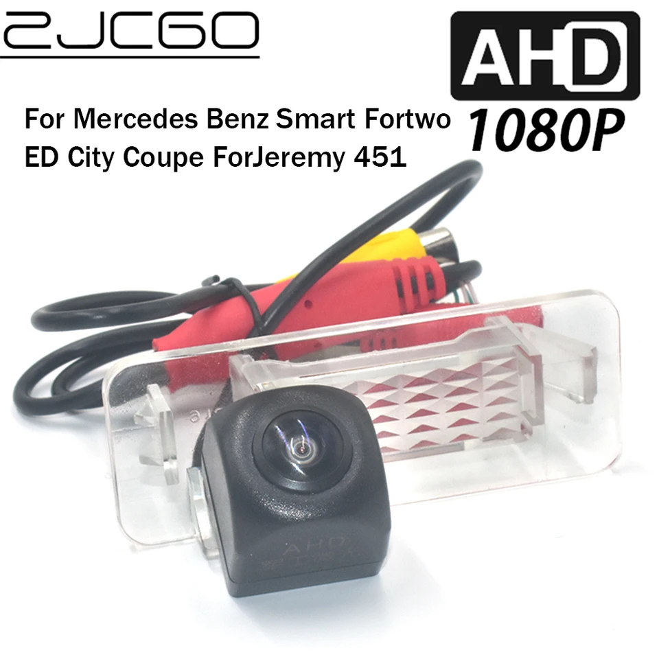 ZJCGO Car Zadný pohľad na spätnú zálohu Parkovanie AHD 1080p Fotoaparát pre Mercedes Benz Smart Fortwo Ed City Coupe Forjeremy 451