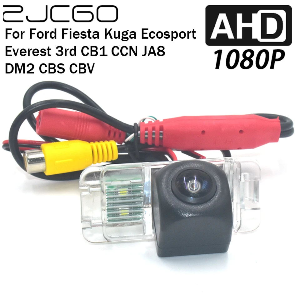 ZJCGO Car Zadný pohľad na spätnú záložnú parkovisko AHD 1080p Fotoaparát pre Ford Fiesta Kuga Ecosport Everest 3. CB1 CCN JA8 DM2 CBS CBV