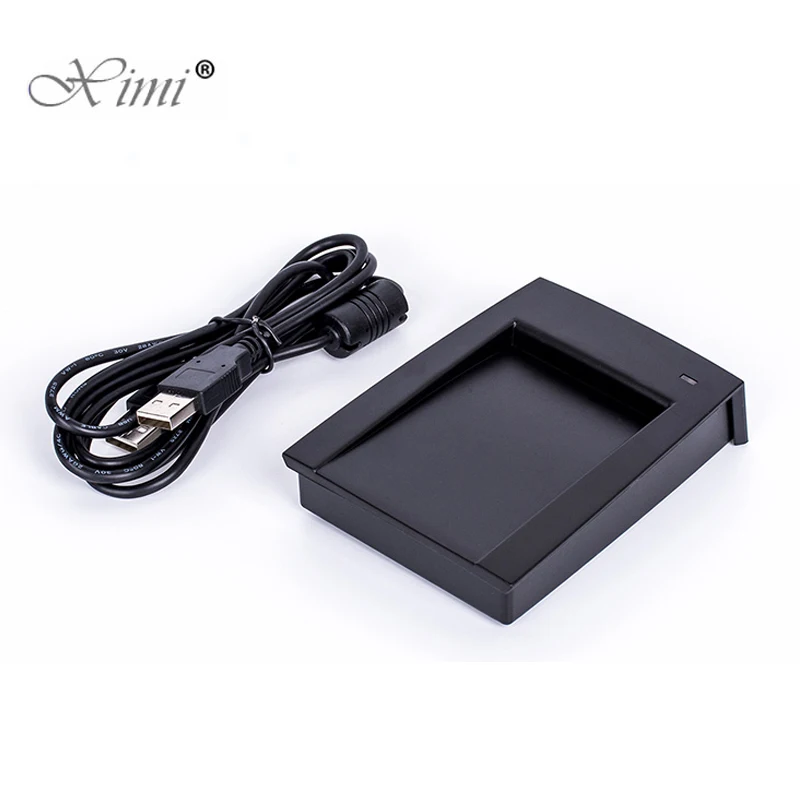 ZK CR10M USB Proximity Card Reader USB RFID MF 13,56MHz SMART CARTY Čítať pre kontrolu prístupu k dverám a časová účasť