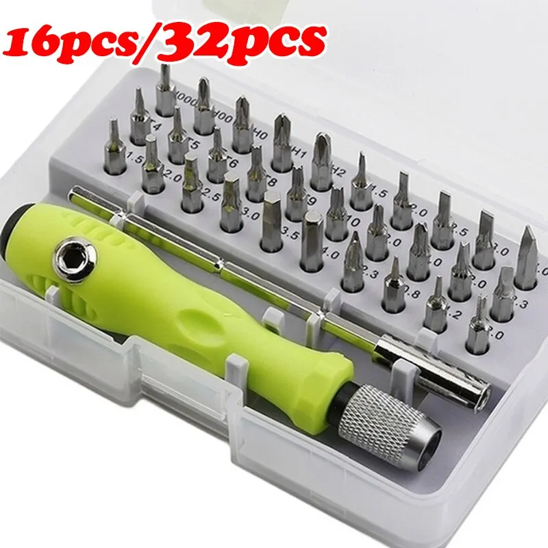 ZK30 Oprava nástroja 32 v 1 skrutkovači Set Precision Mini Magnetic Screwdriver Bits Kit Phone Mobile podložka Kamera Údržba fotoaparátu