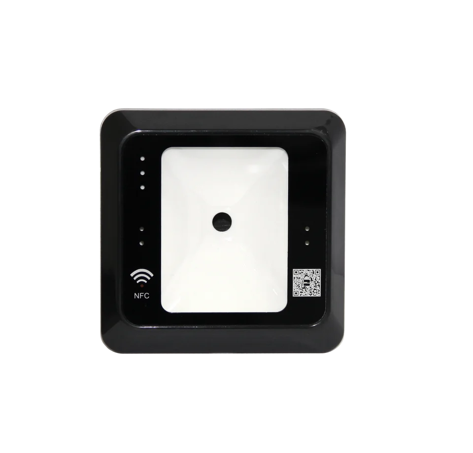ZKT QR500 QR Reader Best Dynamic QR Barcode MF/13,56MHz Card Card Mobile NFC Wiegand RS485 USB Reader pre systém riadenia prístupu