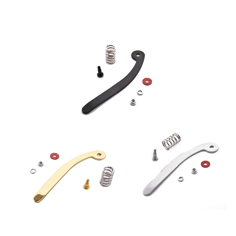 Zlato/čierna/chrómová tremolo System Arm Whammy Bar s jarnou maticou pre elektrickú gitaru