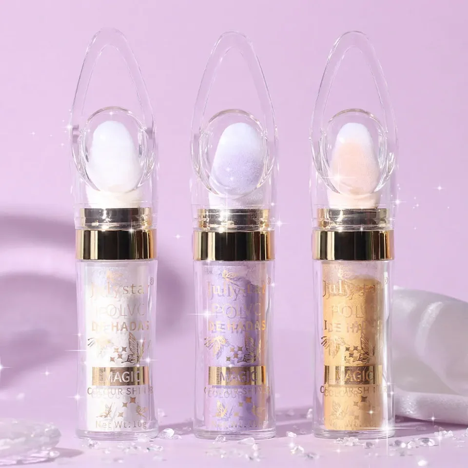 Zlatá žiara trblietavý tekutý olej kvapaliny iluminátor tvárou vysoký ľahší krém trblietavý pokožka základ primer na párty krémový makeup