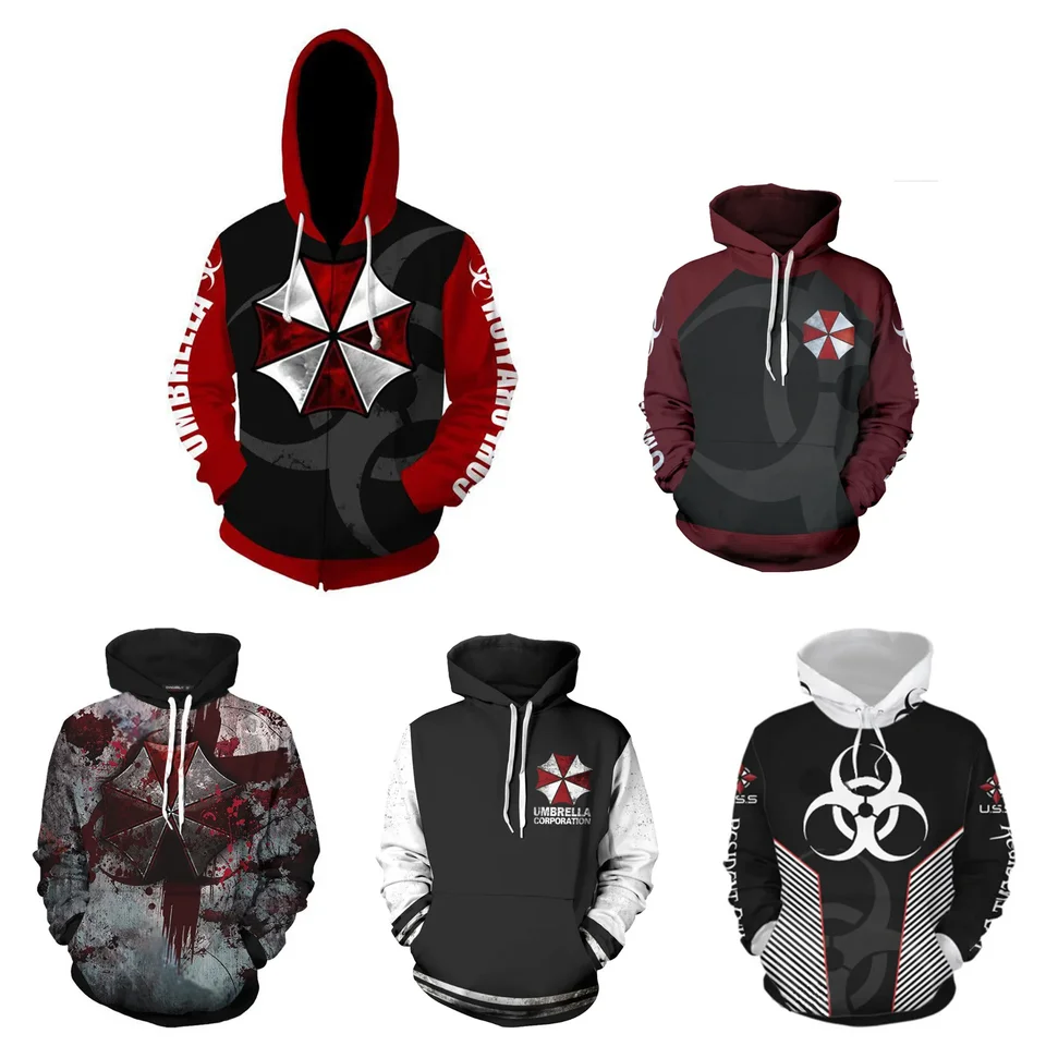 Zlo 4 kapucňa Halloween Cosplay kostým Leon Scott Kennedy bunda zips