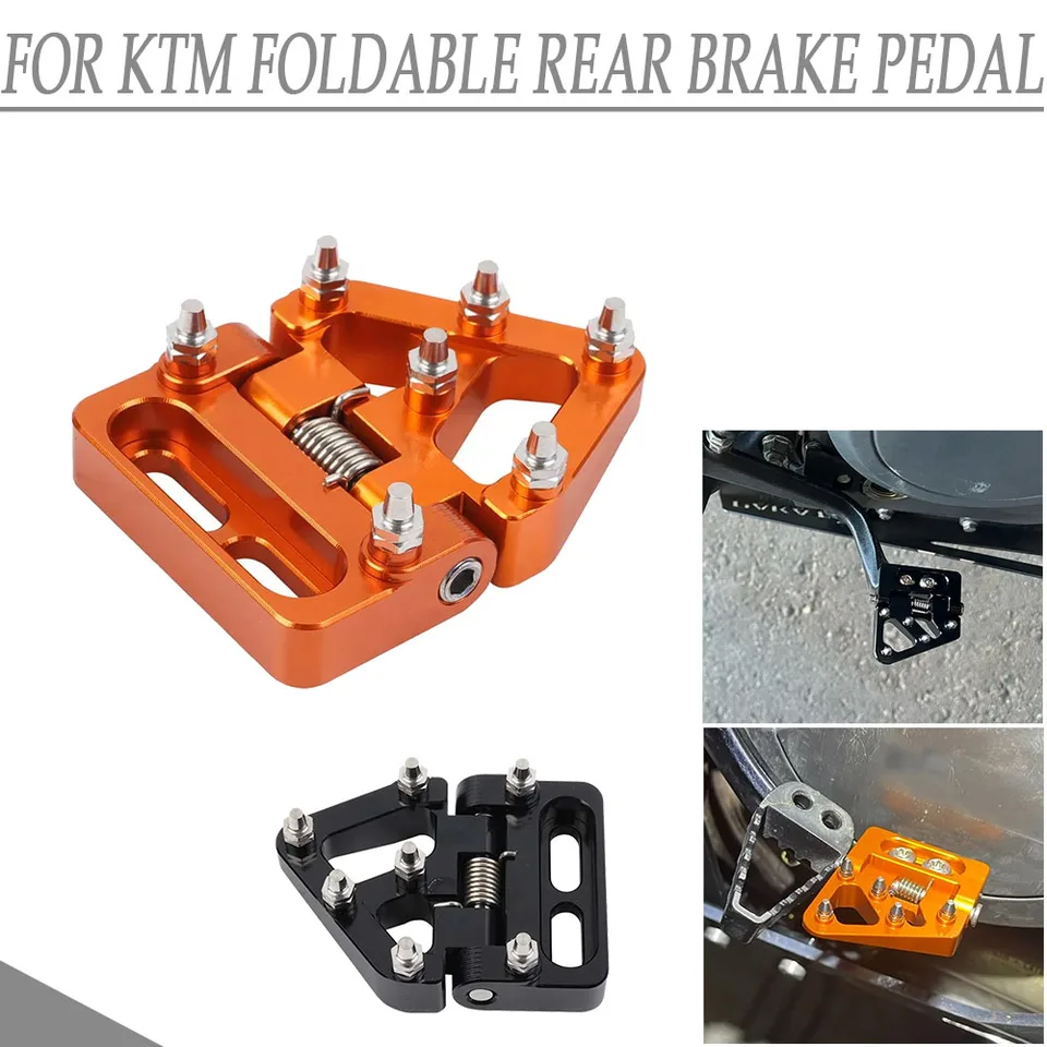 Zložiteľný zadný brzdový pedál Krok Tip Plate pre KTM 790 890 1290 1190 950 990 Adventure 690 ENDURO SMC R EXP SX XC F XCW XCFW 300