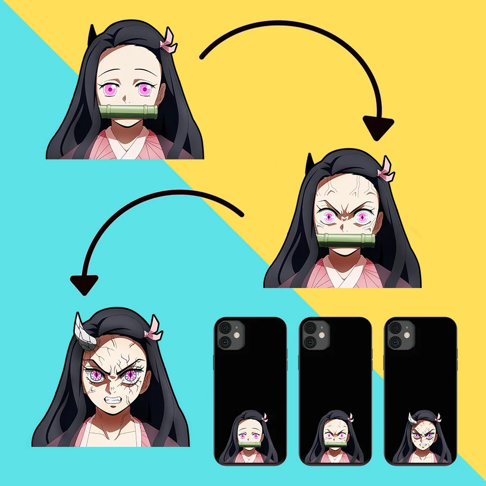 Zmiešajte Whloesale Anime Small Motion Sticker Vodotesné nálepky pre telefón, šálku, notebook ， ETCS -(pls nás požiadajte o katalóg) -