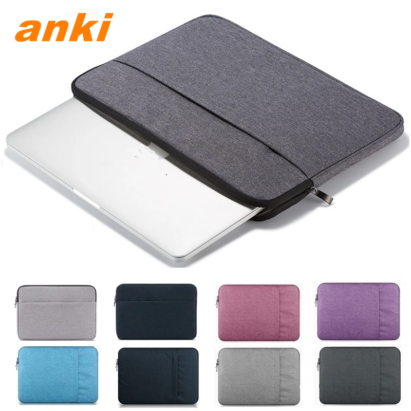 Značka Anki Witerproof Laptop Bag 11,12,13,14,15,6 palca, muža Lady Shockproof Sleeve Puzdro pre MacBook Air Pro Notebook PC, Dropship