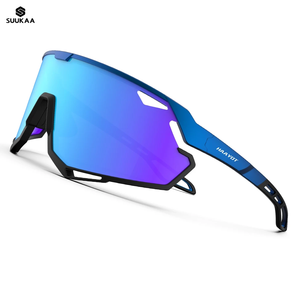 Značka cyklistické okuliare Muži Ženy Slnečné okuliare Road Mtb Polarizované okuliare Outdoor Sport Riding Ryfing Ochrana Obrace