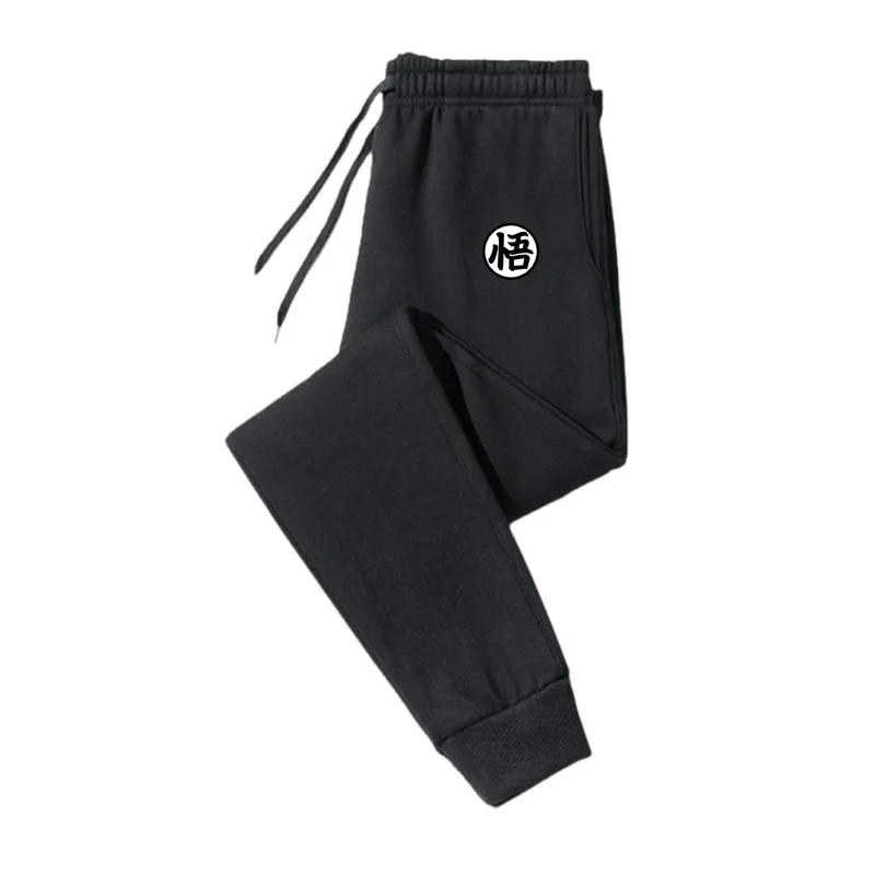 Značka fitness muži v teplákových nohaviciach Športové oblečenie Vysoko kvalitné bežecké potné nohavice Japonsko Anime goku tlač hip hopu streetwear