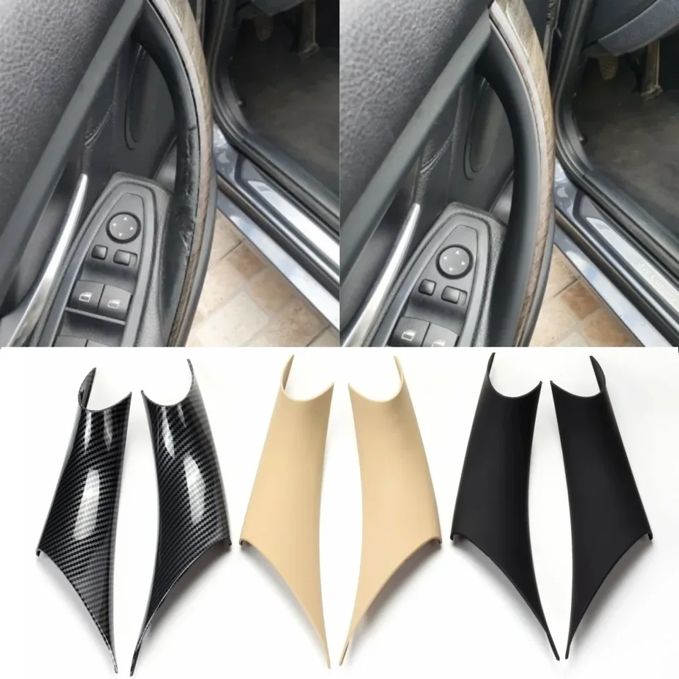 Zobrazenie rukoväte lakťovej rukoväte s rukoväťou na uhlíkový vzhľad pre BMW 3 Series F30 F32 GT F34 14-17 a 4 Series F35 F36 2012-2018