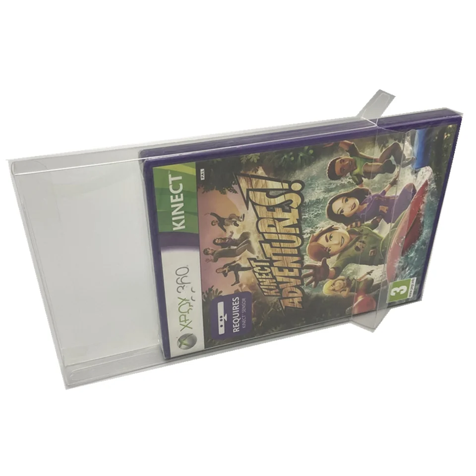 Zobrazenie zbierky pre Xbox360/Microsoft Xbox 360 Ukladanie hry Transparentné boxy TEP shell Clear Collect Case