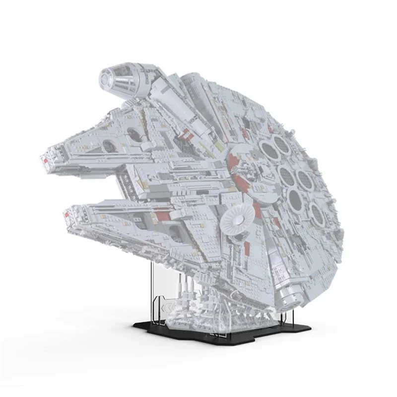 Zobraziť stojan pre Lego Millennium Falcon 75192, 5 mm akrylový stojan pre Lego 75192 (vrátane modelovej sady)