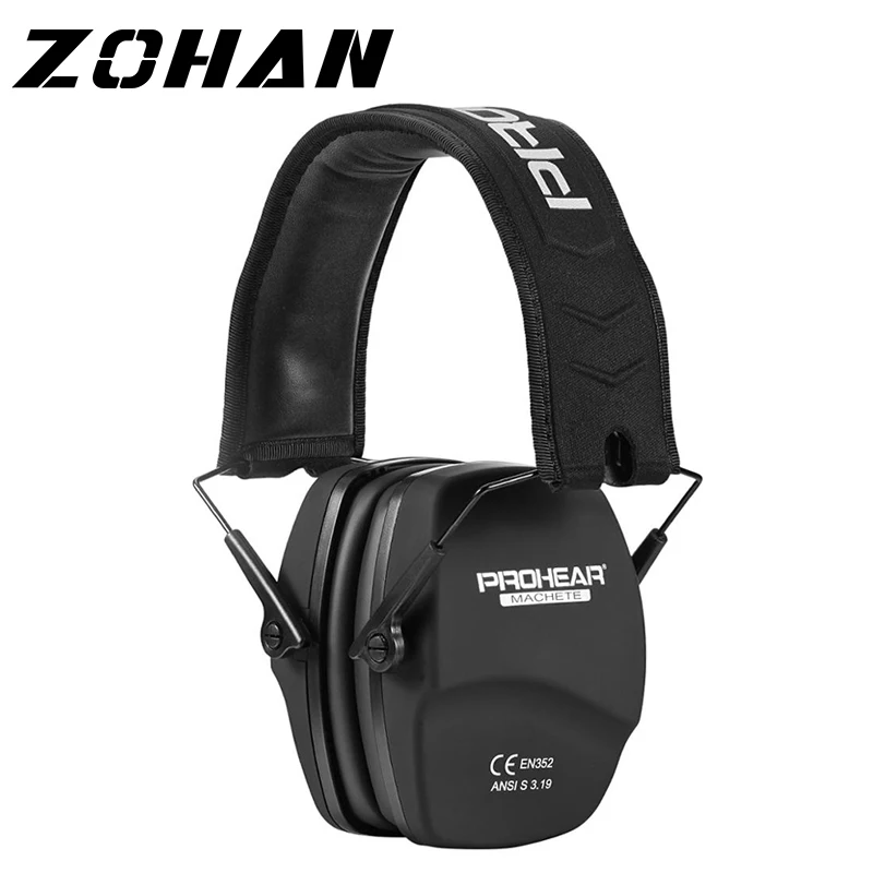 Zohan Redukcia hluku Bezpečnosť Earmuffs NRR 26DB Strelcov