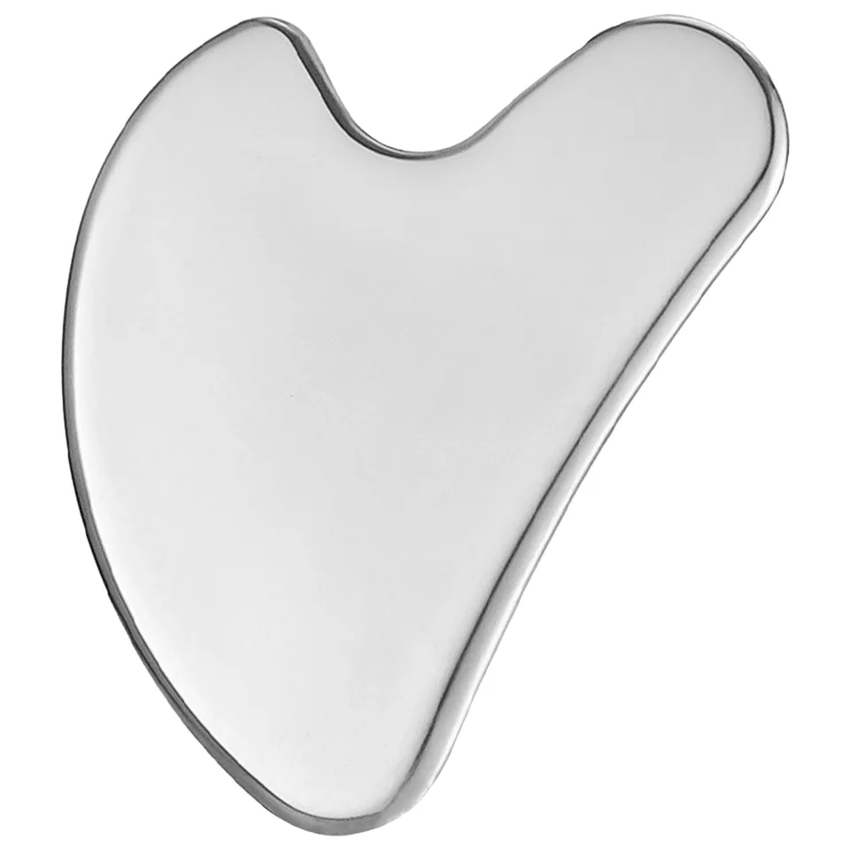 Zohatenie z škrabania z nehrdzavejúcej ocele pre tvár Special Massager Massager Tvár v tvare srdca Guasha