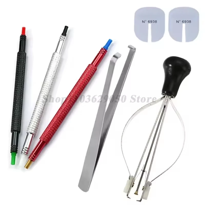 Zohľadnite ruky Odstraňovanie tlačových hodiniek Pláskové ihly Picker Picker Struler Demonting Tool 2/3pcs WatchMaker hodinky na opravu príslušenstva nástrojov
