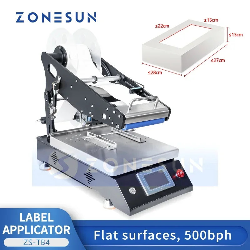 ZONESUN ELEKTRICKÝ PLATNÝ STROJOVÝ STROJOVÝ STROJE APLIKTORA PRE PLATNÉ FALTÁLNYCH FATTION FIRTKOVÝCH KARTONOV ŠKOLY ZS-TB4