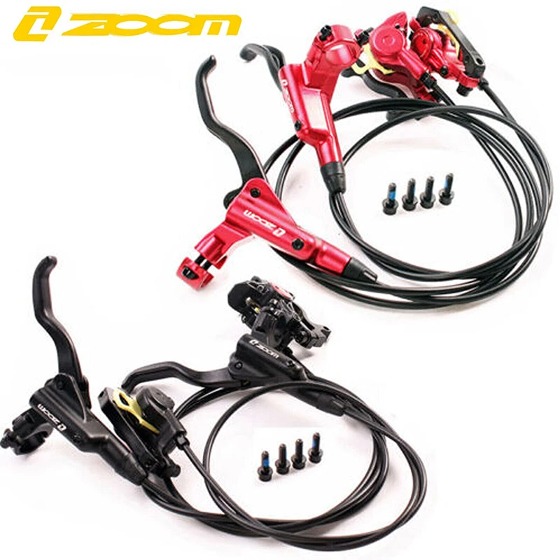Zoom HB-875 BRZH MOUNTY BIKE HYDRAULICKÁ DISC DISCE 750/1350 mm MTB BRZDY 2-PISPITY BRYCE BRZDY SELPER S KAŽDÝMI ROTICKÝMI 160 mm