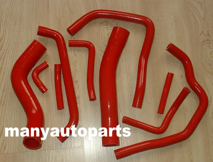 Zosilňovaný silikónový radiátor hadice pre Toyota Land Cruiser HDJ80 1990-1997 96 95 94 93 92 91