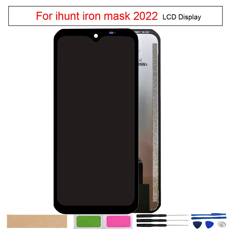 Zostava digitalizátora dotykovej obrazovky pre IHUNT Iron Mask 2022 LCD displej, výmena obrazovky LCD na telefón