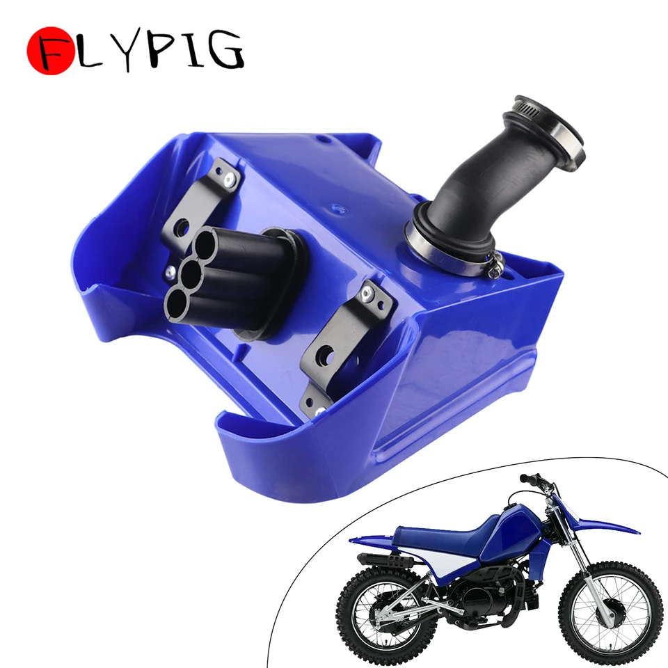 Zostava filtra Blue Air Box pre Yamaha PW80 PW 80 Peewee 80 Y-Zinger Pit Dirt Bikes ATV