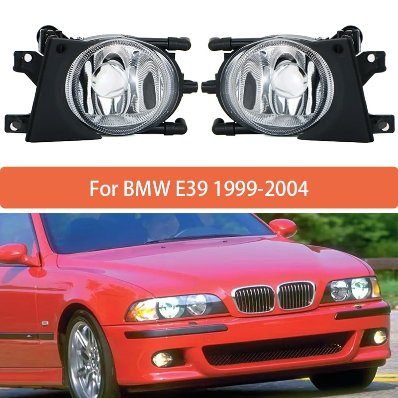 Zostava hmlovej žiarovky pre BMW E39 1999 2000 2001 2002 2003 2004 predný nárazník Anti Fog Light 63176900221 63176900222