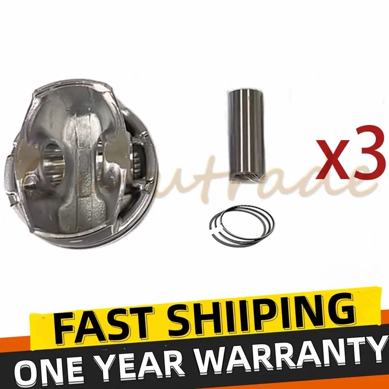Zostava piestového motora 1613188280 pre Peugeot 2008 308 308S 408 Citroen C4 DS4