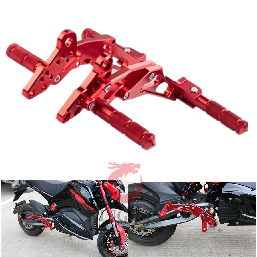 Zostava predného a zadného pedálu pre motocykel pre Honda MSX125 GROM125 M3/M5/M6 CNC hliníkové pegs PEG Modifikované príslušenstvo