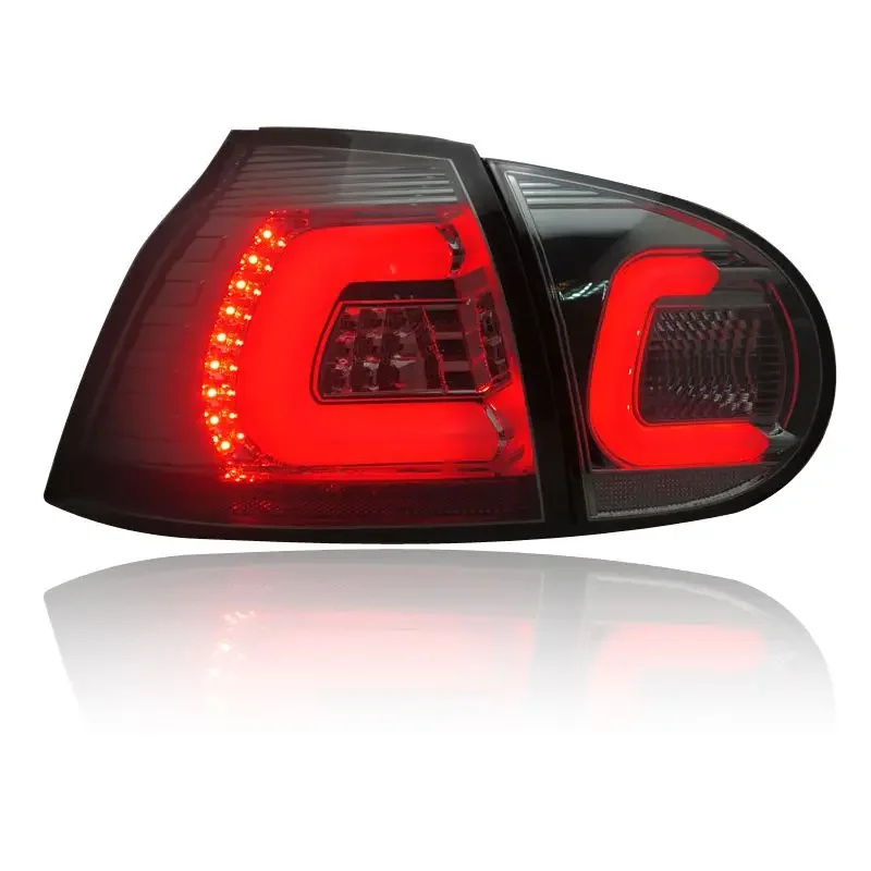 Zostava Taillight pre LED pre Volkswagen VW Golf MK5 upravená na GTI s Turn Signal Carro