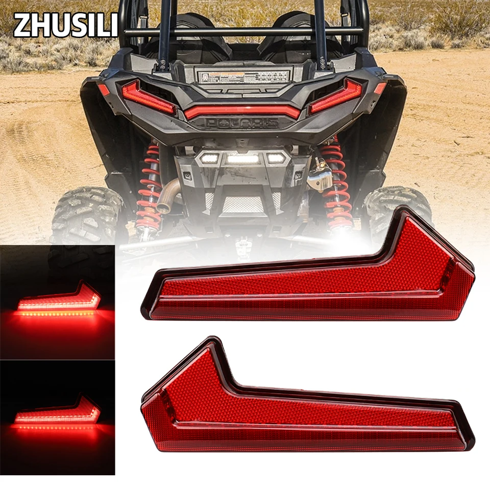 Zostava zadnej brzdy ATV UTV LED LED svetla Zadná brzda Stop pre Polaris RZR XP Turbo 2018-2021 Sportsman XP 1000 2017-2021 TACH LAMP